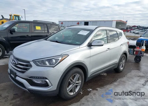 2017 Hyundai Santa Fe Sport 2.4L z USA, uszkodzony, nr VIN 5XYZUDLB8HG478382